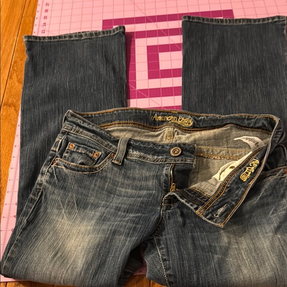 American Eagle Dark Wash Denim Jeans - Picture 2 of 4
